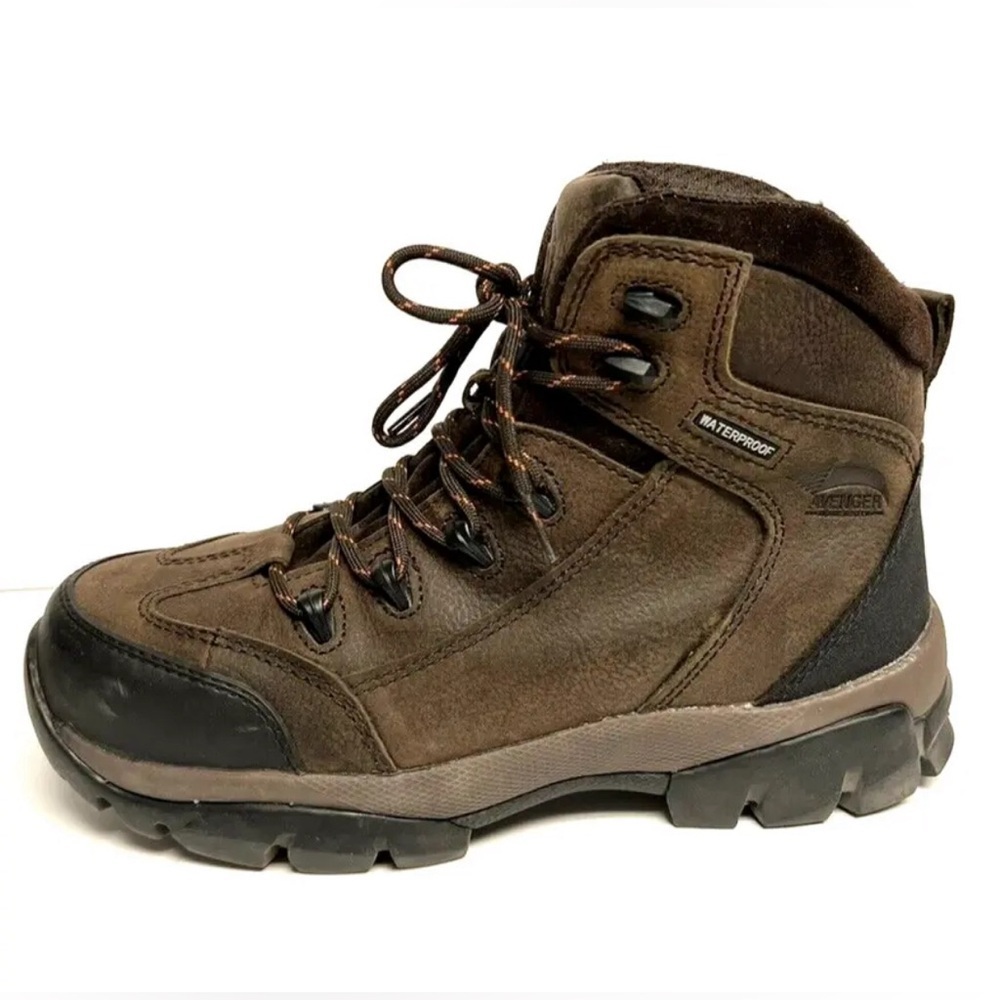 Avenger Mens Insulated Hiker Boot Brown Size 8.5 M